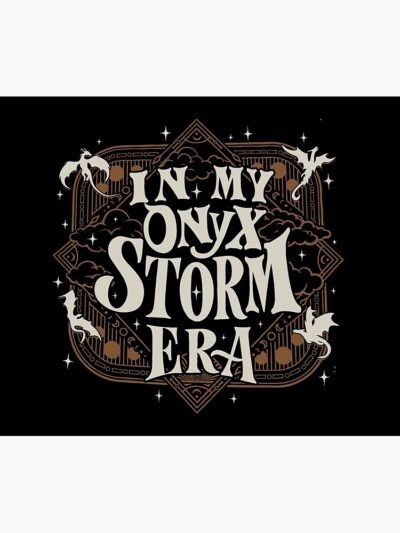 Alternative view of In My Onyx Storm Era Square Tapestry
