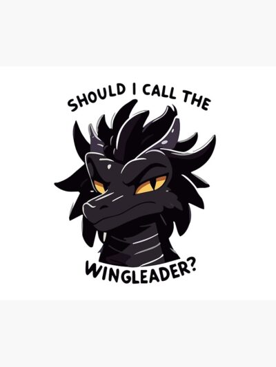 Alternative view of The Wingleader Head Tapestry