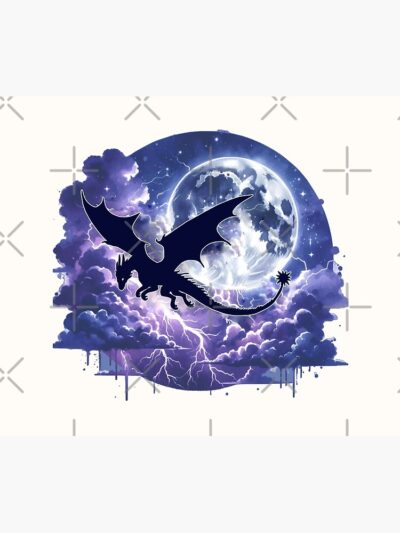 Alternative view of Tairn Lightning Storm Tapestry