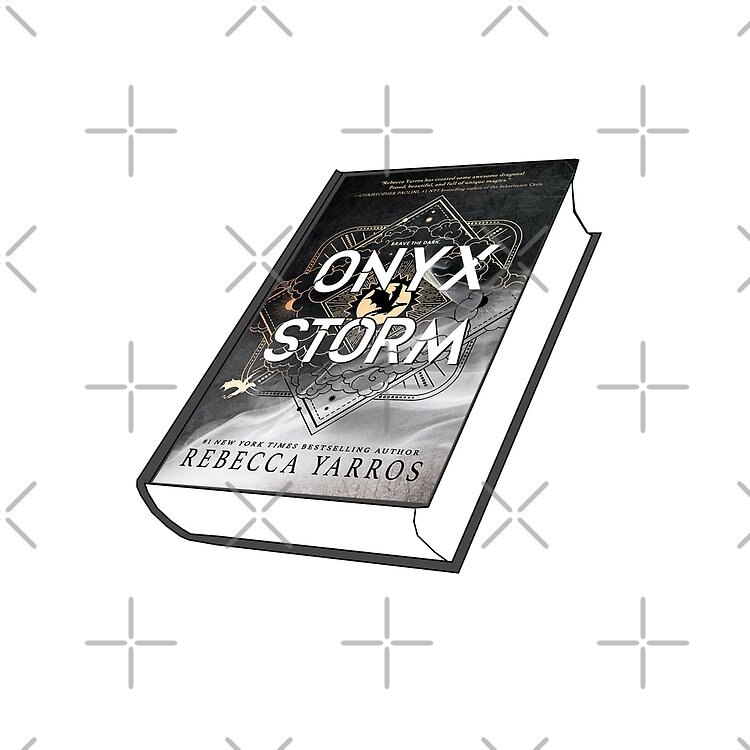 Onyx Storm Book Sticker Tote Bag - Image 2