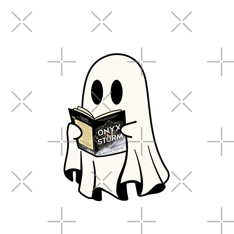 Ghost Reading Onyx Storm Tote Bag - Image 2
