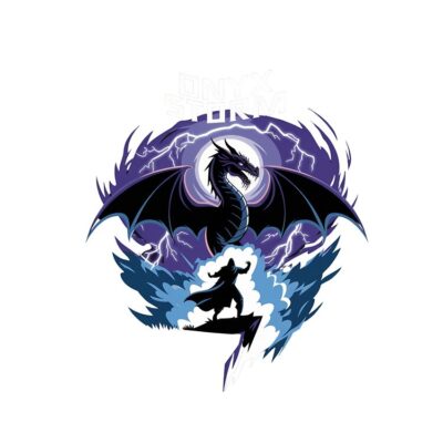Alternative view of Onyx Storm Dragon Lover T Shirt Tote Bag