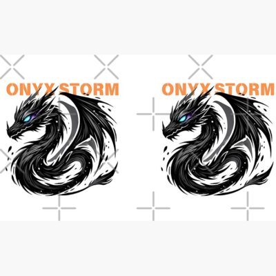 Alternative view of Onyx Storm Quest Squad Fourth Wing Fantasy Book Illustration Mug