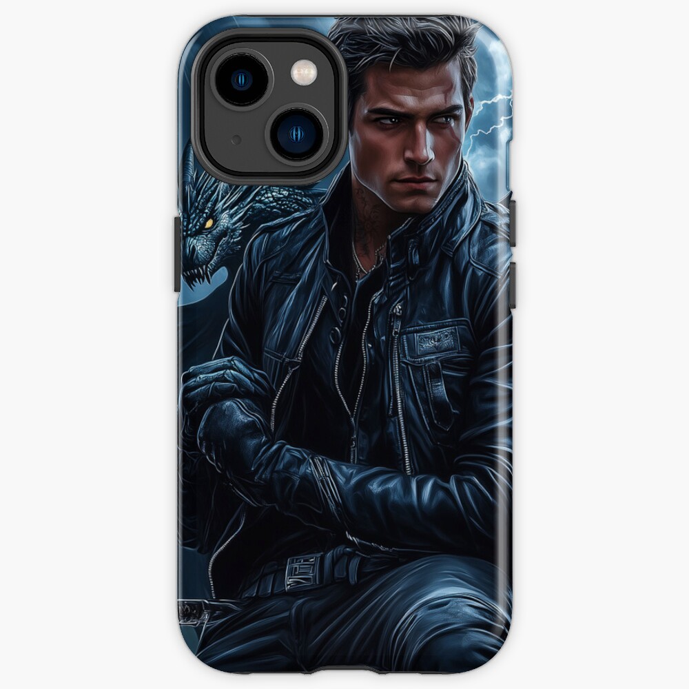 Xaden Riorson Onyx Storm Fourth Wing Iphone Case