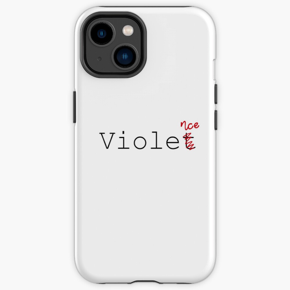 Violet Violence 1 Iphone Case