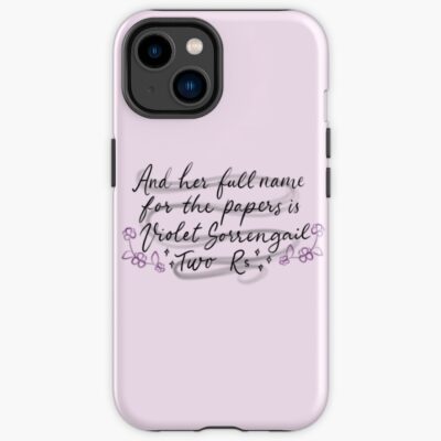 Onyx Storm Quote Iphone Case