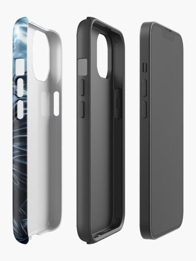 Alternative view of Xaden Riorson Onyx Storm Fourth Wing Iphone Case