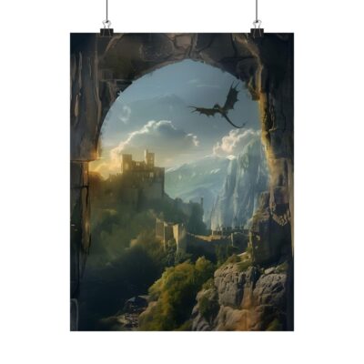 Alternative view of Navarre Wall Art - Onyx Storm , Iron Flame, Onyx Storm