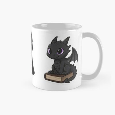 Onyx Storm Characters Fantasy Chibi Sticker Set Mug