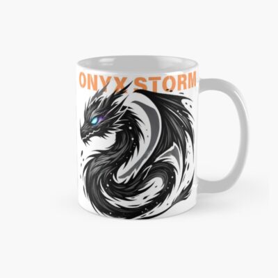 Onyx Storm Quest Squad Fourth Wing Fantasy Book Illustration Mug