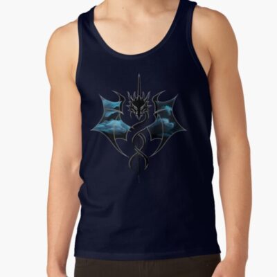 Onyx Storm Quest Squad Fourth Wing Fantasy Book Illustration Design Tank Top