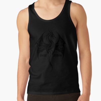 Alternative view of Onyx Storm Quest Squad Fourth Wing Fantasy Book Tank Top