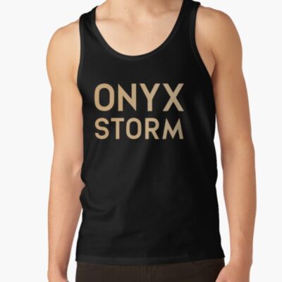 Onyx Storm Logo Gold Tank Top