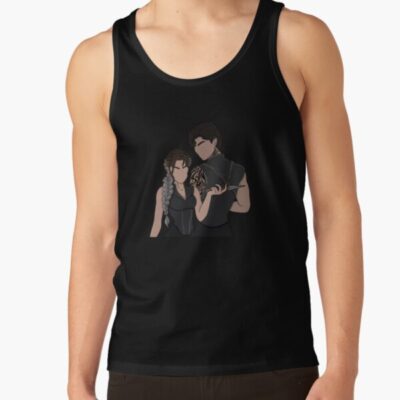 Alternative view of Violet And Xaden Fourth Wing Tank Top