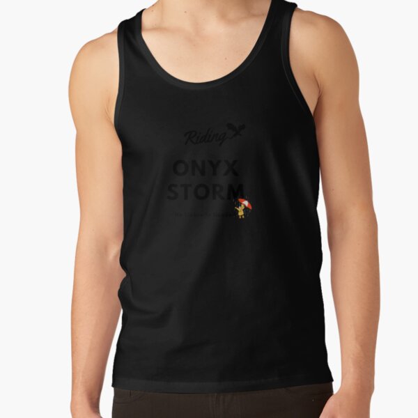 Rriding The Onyx Storm No Umbrella Needed Tank Top - Image 3