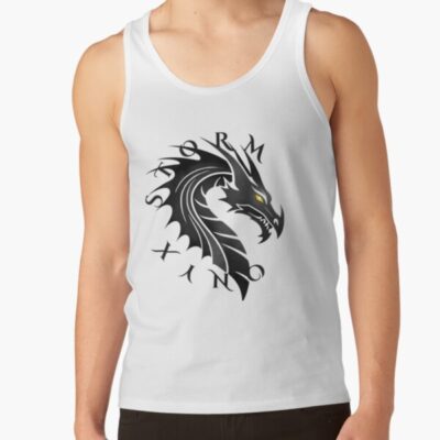 Alternative view of Onyx Storm Quest Squad Fourth Wing Fantasy Book Tank Top