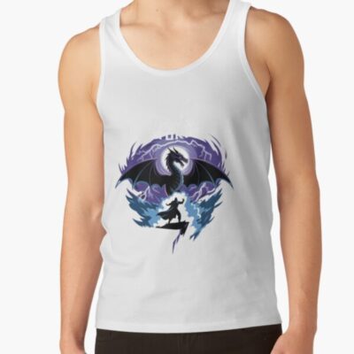Alternative view of Onyx Storm Dragon Lover T Shirt Tank Top