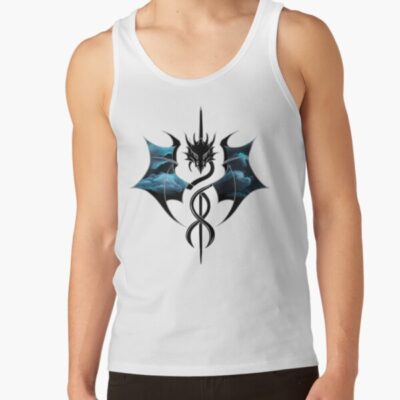 Alternative view of Onyx Storm Quest Squad Fourth Wing Fantasy Book Tank Top