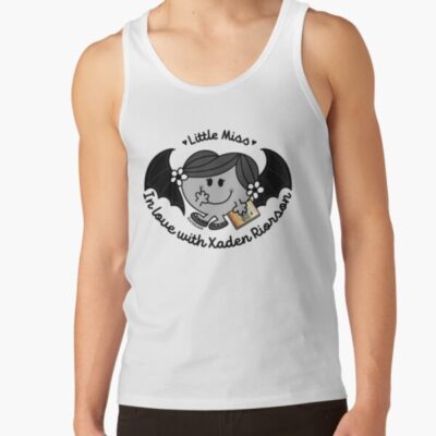 Alternative view of Little Miss In Love With Xaden Riorson Fourth Wing Rebecca Yarros Tank Top