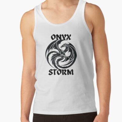 Onyx Storm Quest Squad Fourth Wing Fantasy Book Illustration Design Tank Top