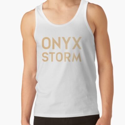 Alternative view of Onyx Storm Logo Gold Tank Top