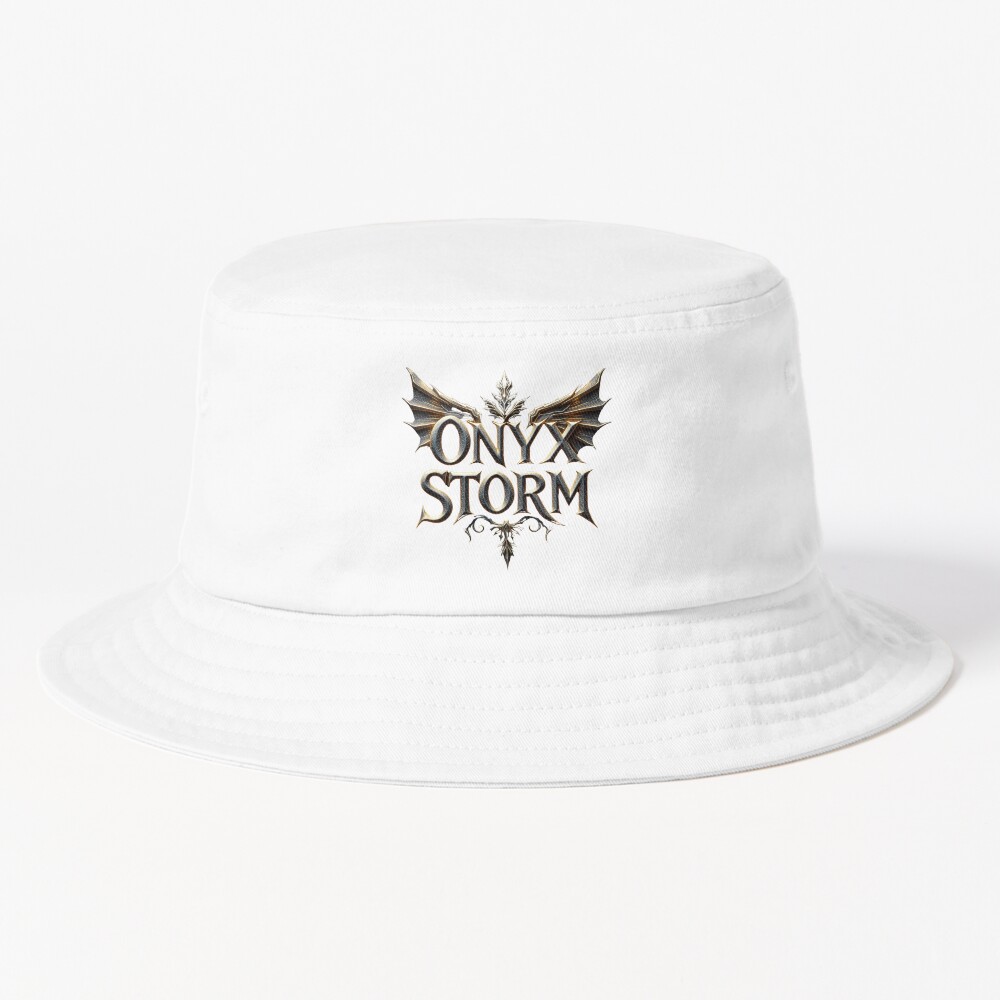 Fourth Wing Fantasy Book Illustrations Bucket Hat