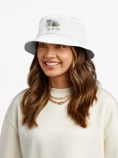 Alternative view of Onyx Storm Quote Bucket Hat