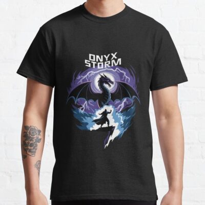 Onyx Storm Dragon Lover T Shirt T-shirt