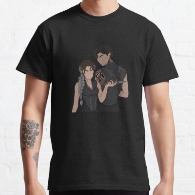 Alternative view of Violet And Xaden Fourth Wing T-shirt