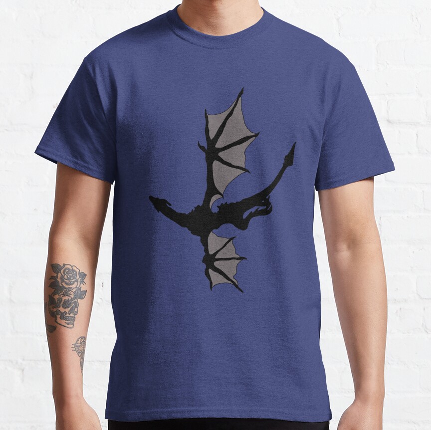 Onyx Storm Dragon T-shirt - Image 4