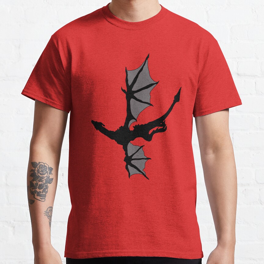 Onyx Storm Dragon T-shirt - Image 5