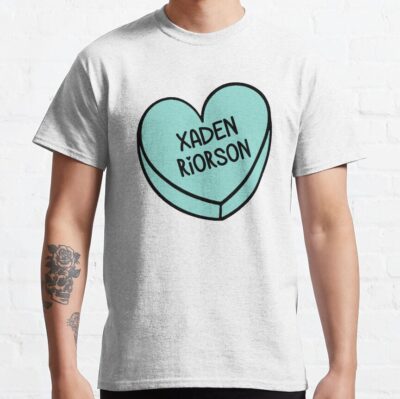 Alternative view of Fourth Wing Xaden Riorson Love Heart T-shirt
