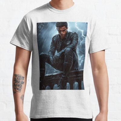 Alternative view of Xaden Riorson Onyx Storm Fourth Wing T-shirt