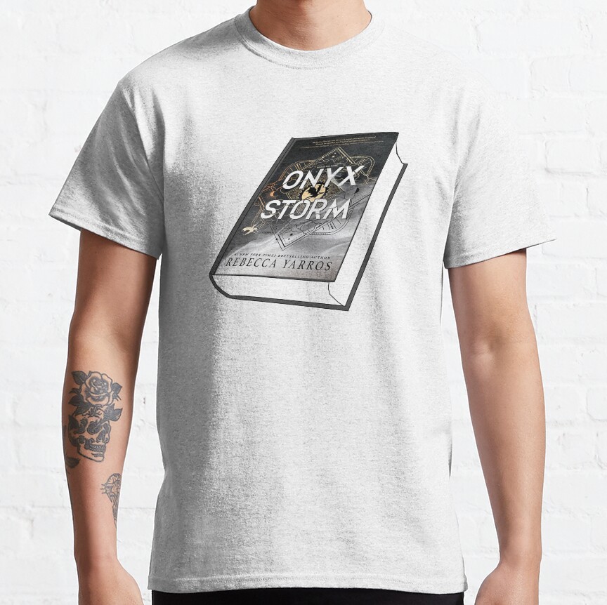 Onyx Storm Book Sticker T-shirt
