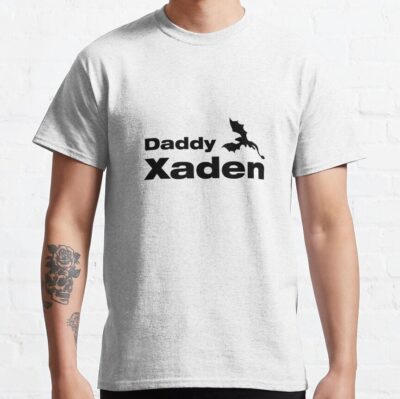 Alternative view of Xaden Riorson Fourth Wing T-shirt