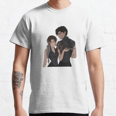 Violet And Xaden Fourth Wing T-shirt