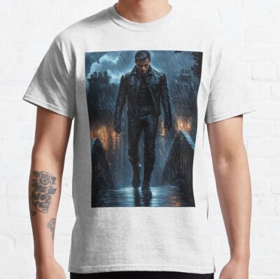 Alternative view of Xaden Riorson Onyx Storm Fourth Wing T-shirt