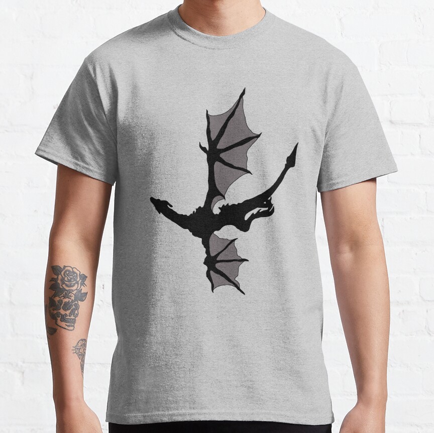 Onyx Storm Dragon T-shirt - Image 3