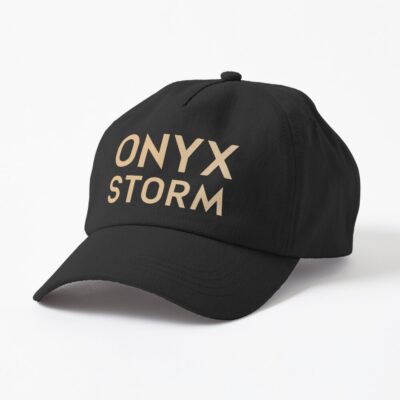 Onyx Storm Logo Gold Cap