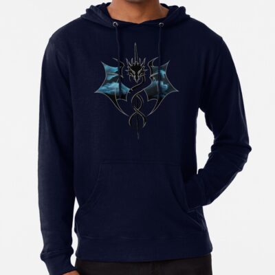 Onyx Storm Quest Squad Fourth Wing Fantasy Book Illustration Design Hoodie