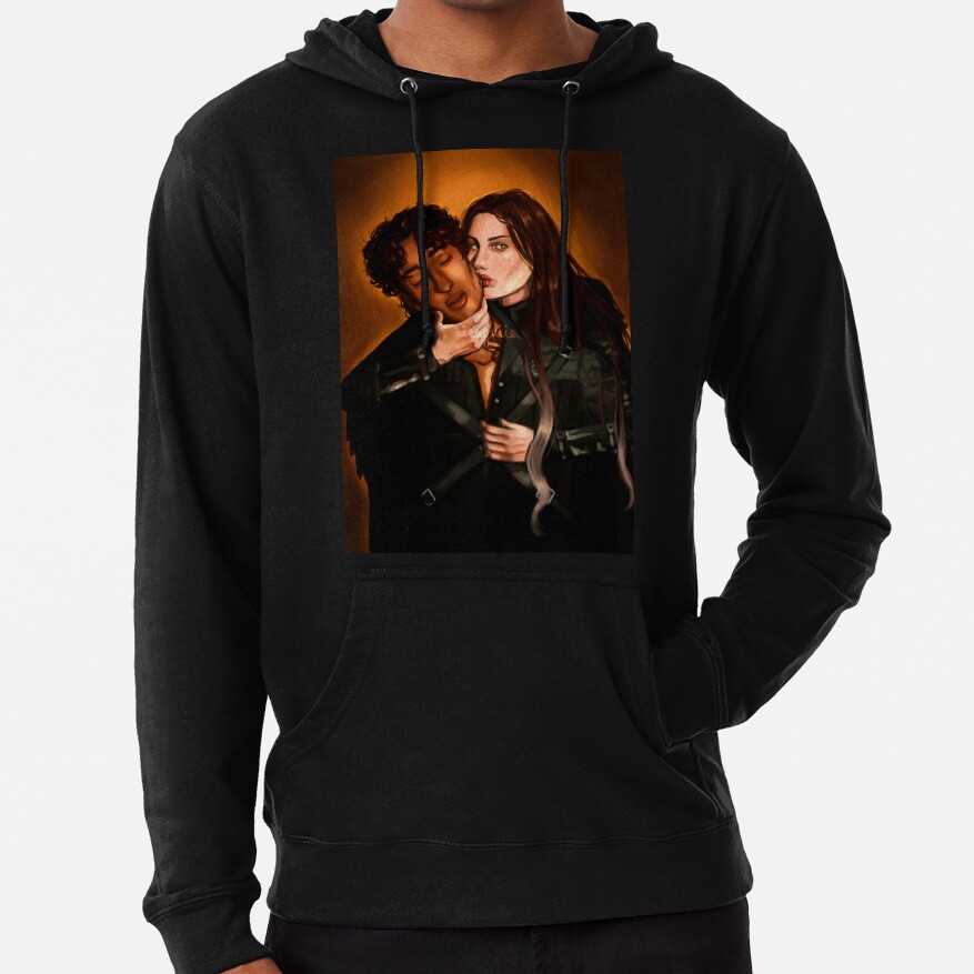 Violet And Xaden Art Hoodie - Image 2