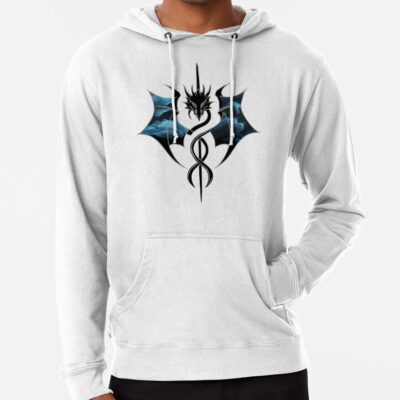 Alternative view of Onyx Storm Quest Squad Fourth Wing Fantasy Book Hoodie