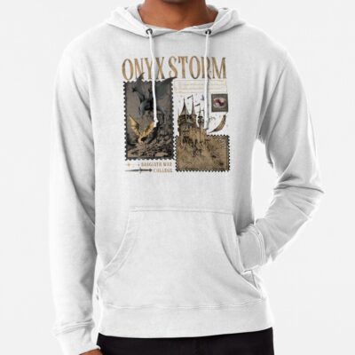 Alternative view of Onyx Storm Retro Vintage Hoodie