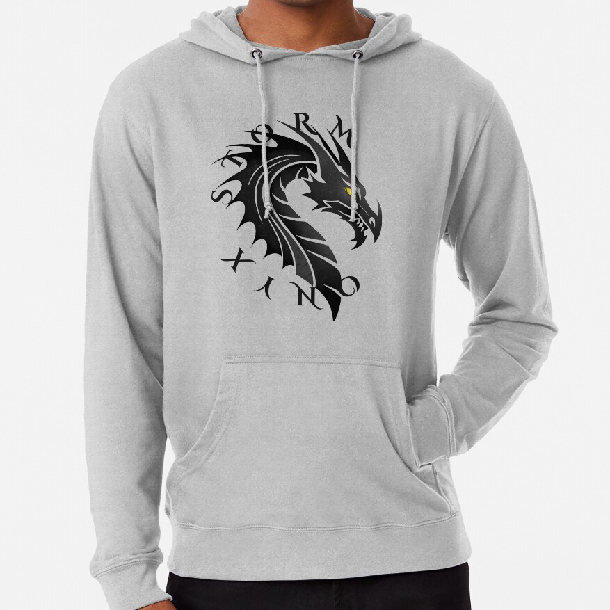 Onyx Storm Quest Squad Fourth Wing Fantasy Book Illustration Design Hoodie - Image 4