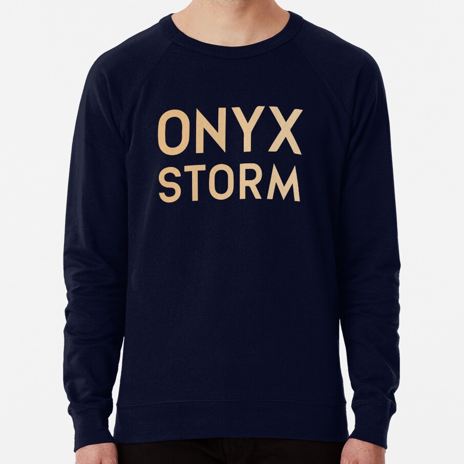 Onyx Storm Logo Gold Sweatshirt - Image 5