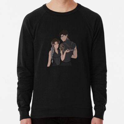 Alternative view of Violet And Xaden Fourth Wing Sweatshirt