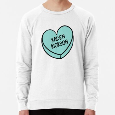 Alternative view of Fourth Wing Xaden Riorson Love Heart Sweatshirt