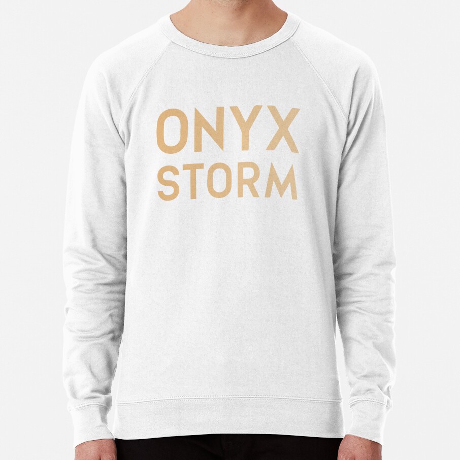 Onyx Storm Logo Gold Sweatshirt - Image 2