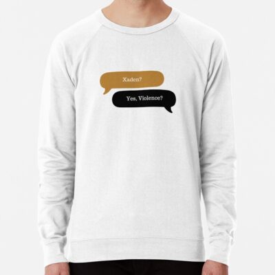 Xaden And Violence Fourth Wing Sweatshirt