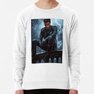 Alternative view of Xaden Riorson Onyx Storm Fourth Wing Sweatshirt
